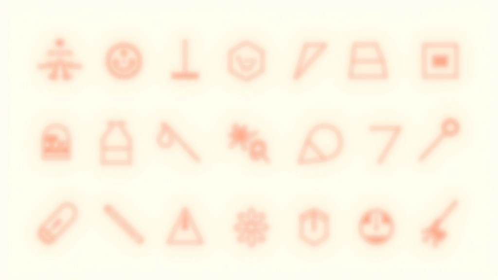 Collection of coordinated decorative icons and flourishes showing unified visual language and consistent styling